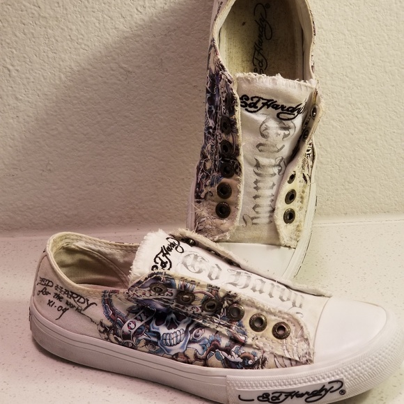 ed hardy tennis shoes